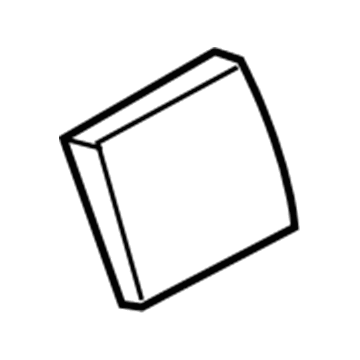 BMW 51-16-9-110-474 Cover Centre Console, Rear