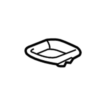 GM 26669595 Seat Belt Bezel