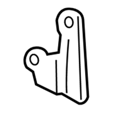 BMW 41-21-7-313-103 Reinforcement, Console, Opening Aid, Left