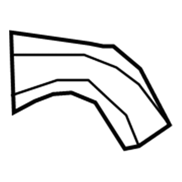 BMW 41-21-7-204-457 Support, Wheelhouse Left