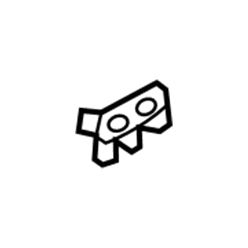 Lexus 53273-11010 Bracket, Front Bumper Arm Mounting