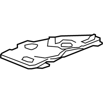 GM 23338737 Insulator Asm-Instrument Panel Lower Trim Panel *Black