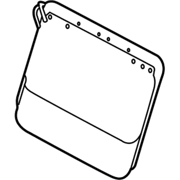 BMW 52-10-7-140-555 Lordosis Pad