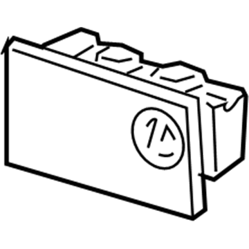 Mopar 1CJ43BDAAD Latch-GLOVEBOX Door