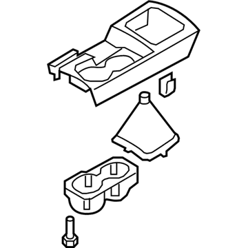 Hyundai 84650-2H500-S4 Cover Assembly-Console Upper