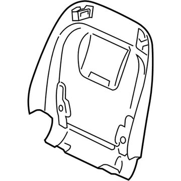 BMW 52-10-7-497-160 VINYL REAR PANEL