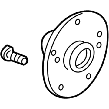 Acura 44600-T2F-A01 Hub Assembly, Front