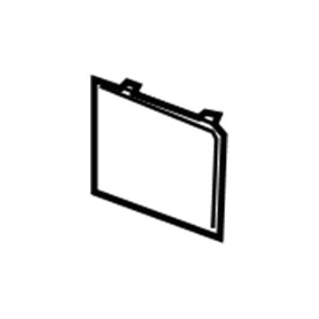 BMW 51-11-7-060-969 Cover, Air Duct, Brake Left