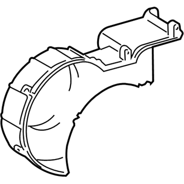 Lexus 88521-60120 Case, Cooling Unit