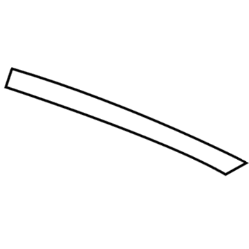 Hyundai 86382-2D201 Tape-Rear Door Black Upper, LH