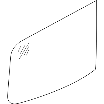 Nissan 90300-1PA1B Glass-Back Door, RH