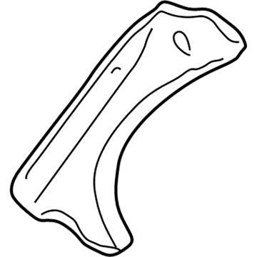 Nissan 84926-7B003 Garnish-Rear Pillar, RH