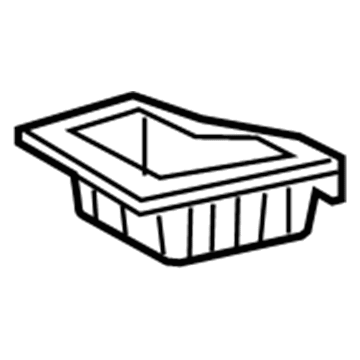 Lexus 64993-48060 Box, Deck Floor, Rear