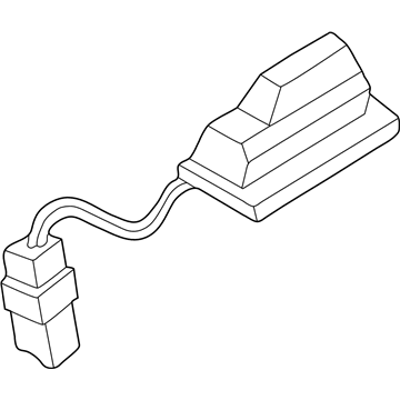 GM 16524148 Lamp Asm, Rear License