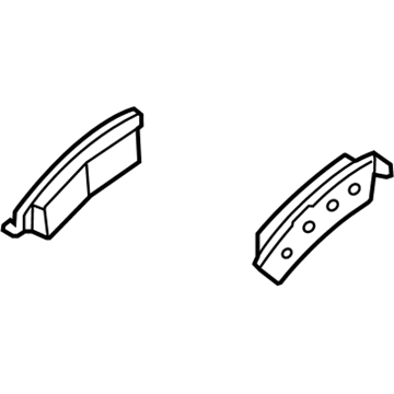 GM 19149111 Pad Kit, Rear Disc Brake