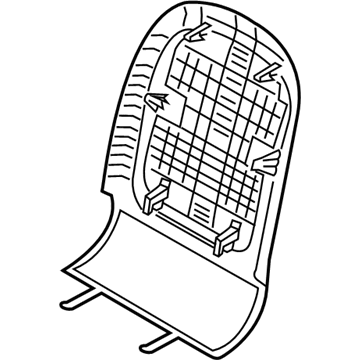 Kia 88390D4020WK Board Assembly-Front Back(P