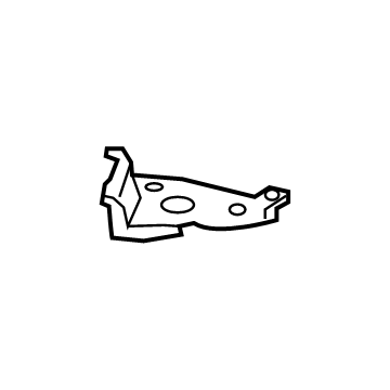 GM 84093846 Crossmember Extension Lower Extension