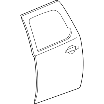 GM 20840665 Outer Panel
