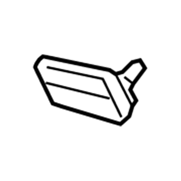 GM 92230309 Upper Quarter Trim Cover