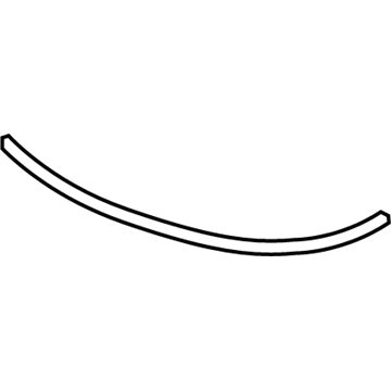 Acura 74127-TK4-A01 Seal Rubber, Front Bulkhead Cover