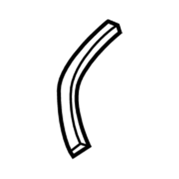 Acura 74128-TK4-A01 Seal Rubber, Passenger Side Damper Garnish