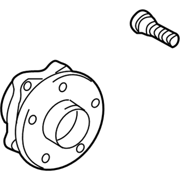 Lexus 43550-0R010 Hub & Bearing