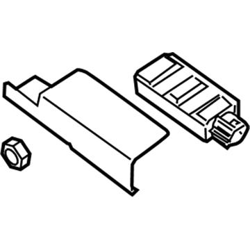 Nissan 98581-9FF8A Sensor-Air Bag Front Center
