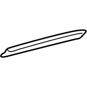 Lexus 63217-50030 Garnish, Sliding Roof Side