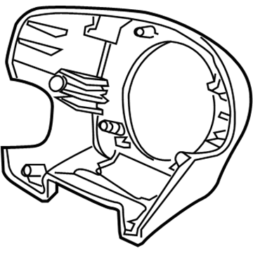 Honda 78518-TA0-A41ZA Cover, Body (Graphite Black)