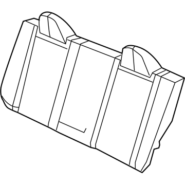 Mopar 1PM001D1AB Seat Back-Rear