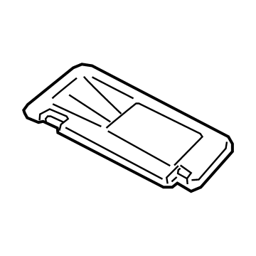 Hyundai 85220-J9105-TTX SUNVISOR ASSY, RH