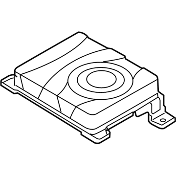 Hyundai 96380-2E000 Subwoofer Speaker Assembly