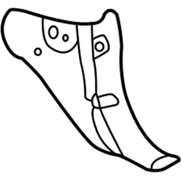 Ford 1C3Z-2502344-AAA Cowl Trim