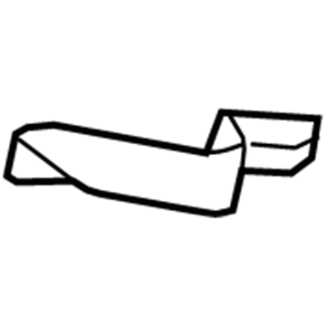 Infiniti 80986-5CA0A Bracket-Door Armrest, RH Front