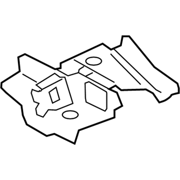 Infiniti 79430-4GA0A Shelf-Parcel, Side RH
