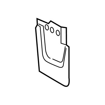 Ford HC3Z-16A586-AA Mud Guard