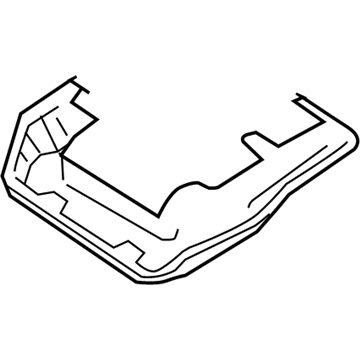 Nissan 87351-ZM10A Frame Assembly-Front Seat Cushion