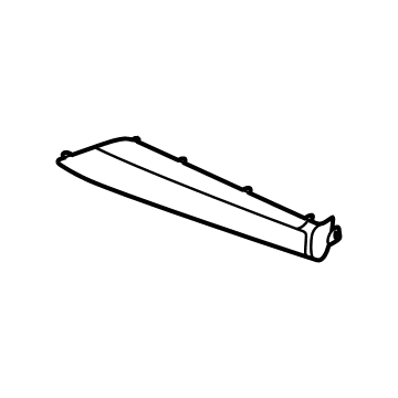 Kia 84765G5AA0WK Plate Assembly-Crash Pad