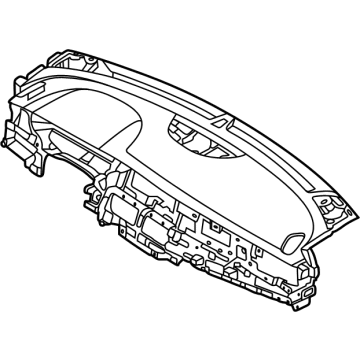 Kia 84710G5AA0WK Crash Pad Assembly-Main
