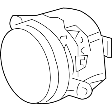 Mopar 4805856AB Front Fog Lamp