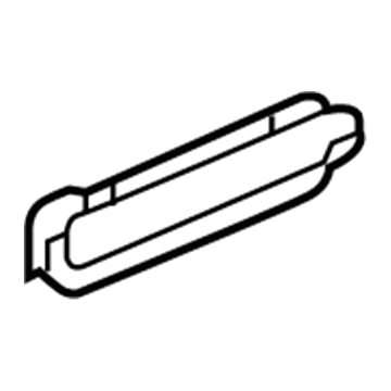 BMW 51-31-3-448-374 Clip, Drip Moulding
