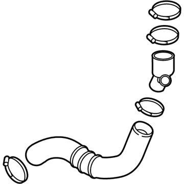 Ford FS7Z-6K683-A Air Duct
