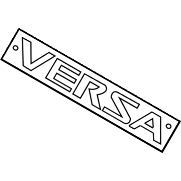 Nissan 90892-3BA0A Rear Emblem