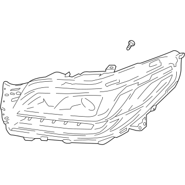 Ford JL7Z-13008-F Composite Headlamp