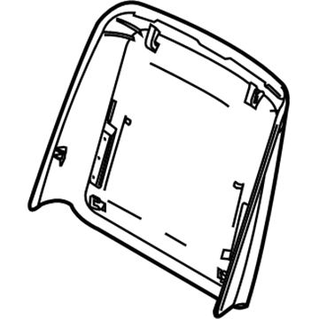 Ford BE9Z-7460770-AC Back Panel