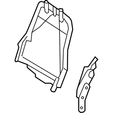 Ford AA5Z-5461018-A Seat Back Frame