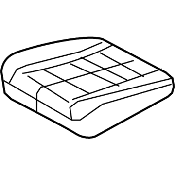 Ford DE9Z-7462900-AA Cushion Cover