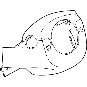 Nissan 48470-6FK0A Cover Set-Steering Column