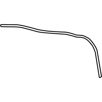 Lexus 63249-24090 Hose, Sliding Roof Drain