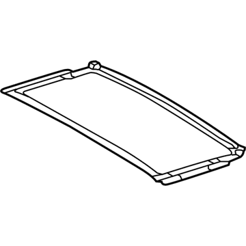 Lexus 63306-24060-B0 Trim Sub-Assy, Sunshade